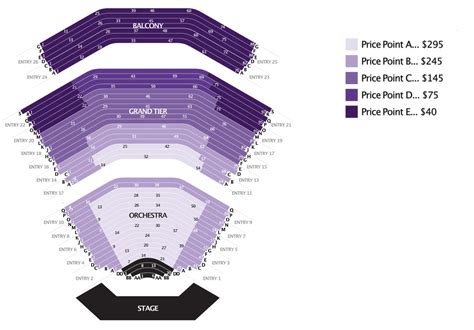 E.j. Thomas Hall Seating Chart