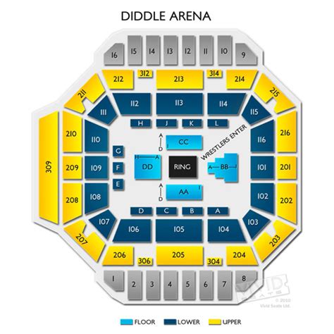 Ea Diddle Arena Seating Chart