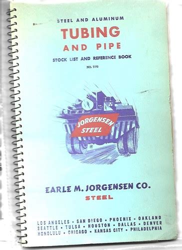 Earle Jorgensen Steel Catalog