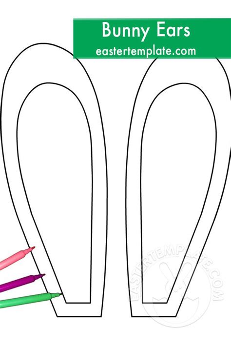 Easter Bunny Ears Template