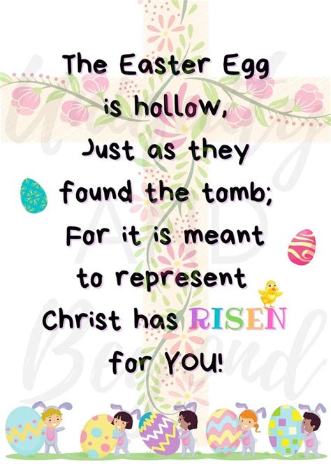 Easter Speeches For Kids Printable