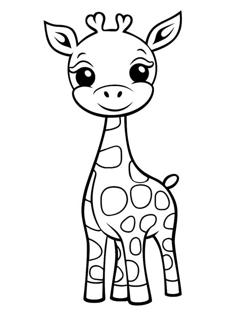 Easy Printable Animal Coloring Pages