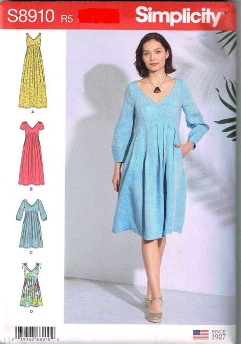 Easy Sewing Patterns For Dresses