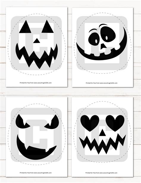 Easy Templates For Pumpkin Carving