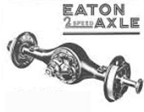 Eaton 2 Speed Axle Kits Catalog