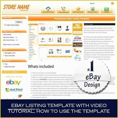 Ebay Store Templates