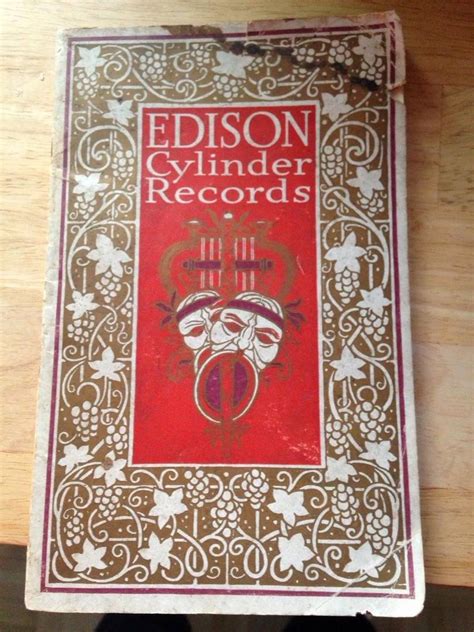 Edison Records Catalog