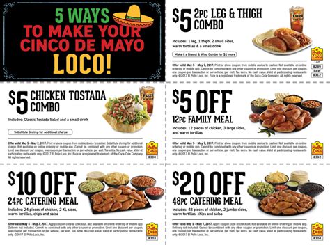El Pollo Loco Coupons Printable