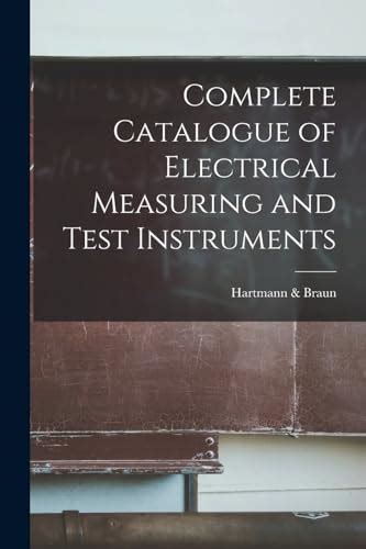 Electrical Instruments Of Precision Catalogue No 70