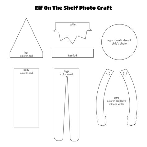 Elf On The Shelf Free Templates