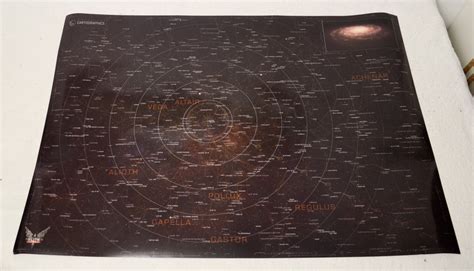 Elite Dangerous Star Chart