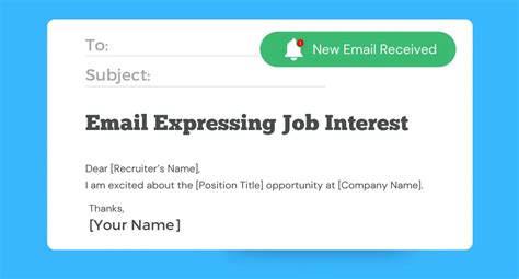 Email Template For Job Interest