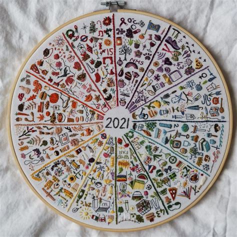 Embroidery Journal Template