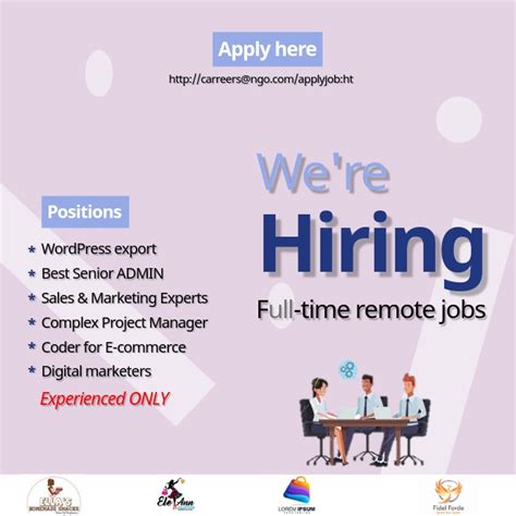 Employment Ad Template