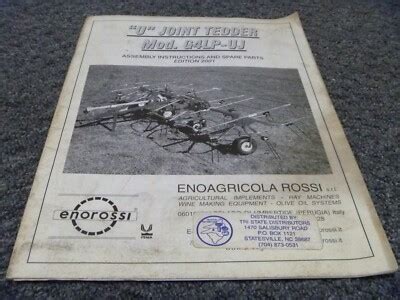 Enorossi Parts Catalog