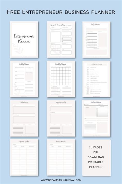 Entrepreneur Printables