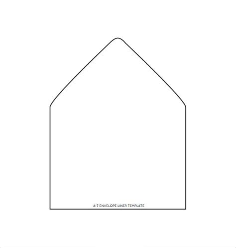 Envelope Liner Templates