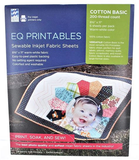 Eq Printables Inkjet Fabric Sheets Reviews