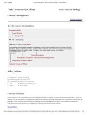 Erie Community College Course Catalog Summer 2017