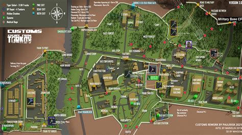 Escape From Tarkov Printable Maps