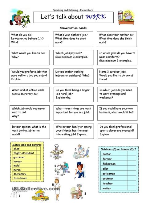 Esl Printable