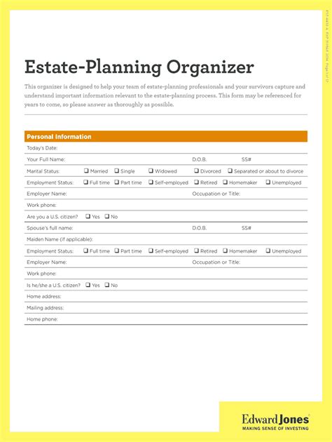 Estate Planning Template