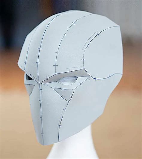 Eva Foam Helmet Template