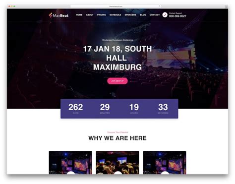 Event Organisers Website Template