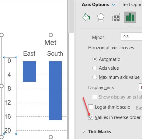 Excel Bar Chart Reverse Order