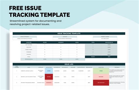 Excel Issue Tracker Template