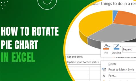 Excel Rotate Pie Chart