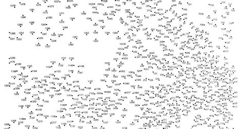 Extreme Dot To Dot Printables 2000 Dots