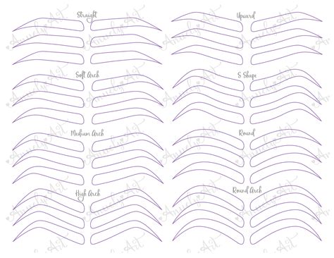 Eyebrow Template Online