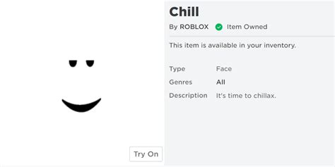 Face Catalog Roblox