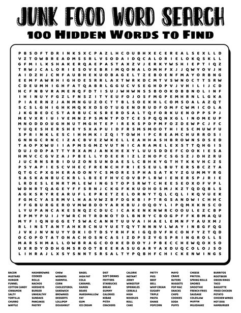 Fake Word Search Printable