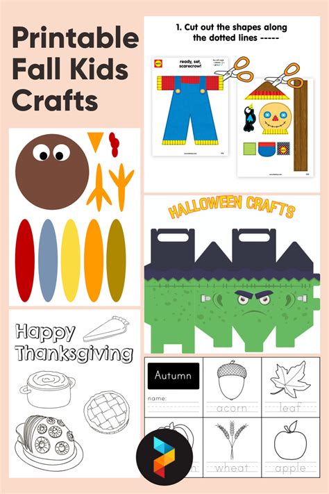 Fall Crafts For Kids Printable
