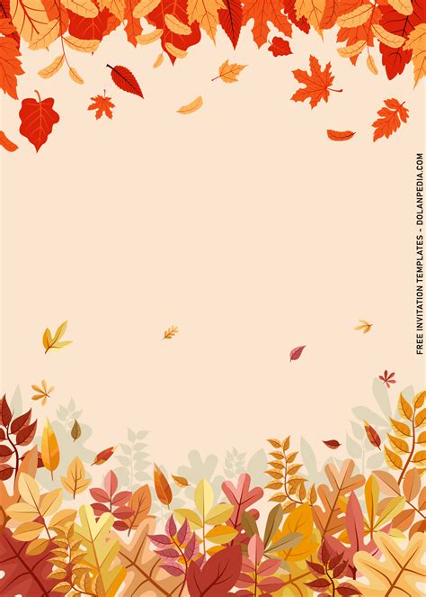 Fall Invitation Template