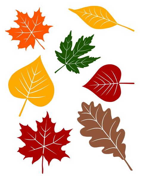 Fall Leaves Printable Free