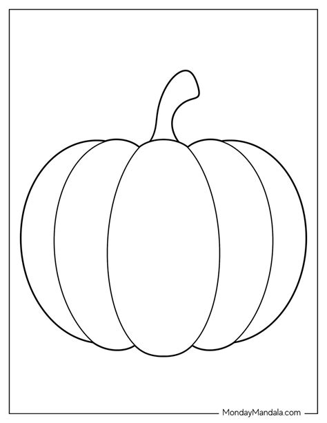 Fall Pumpkin Template