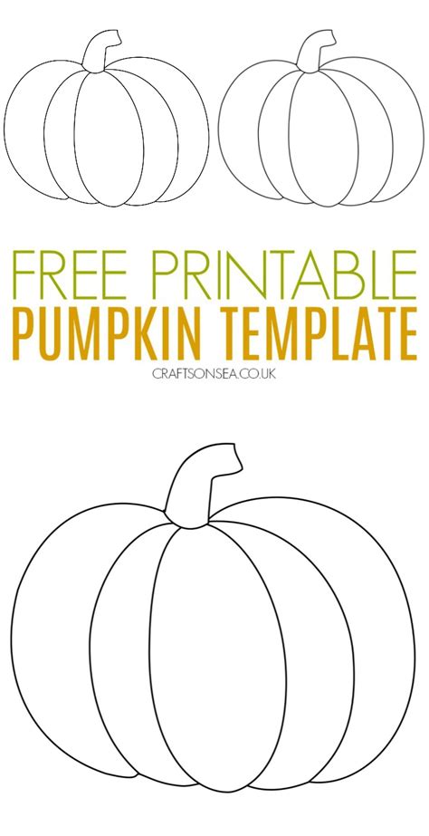 Fall Pumpkin Templates