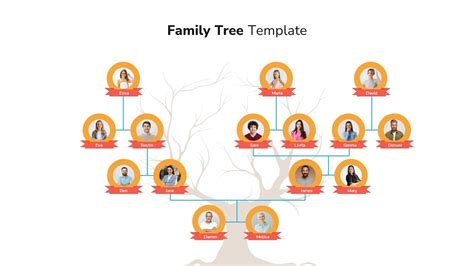 Family Tree Slides Template