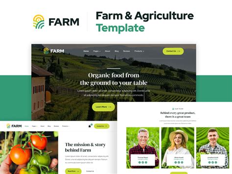 Farm Website Template