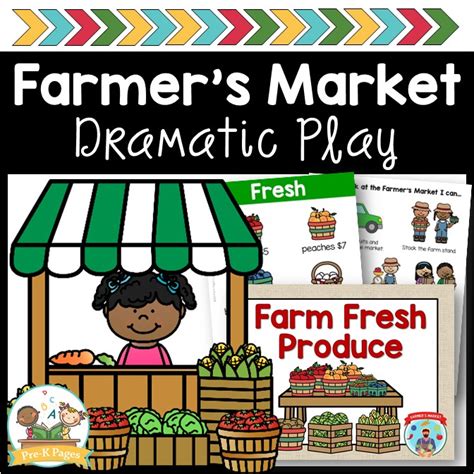 Farmers Market Dramatic Play Free Printables