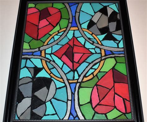 Faux Stained Glass Templates