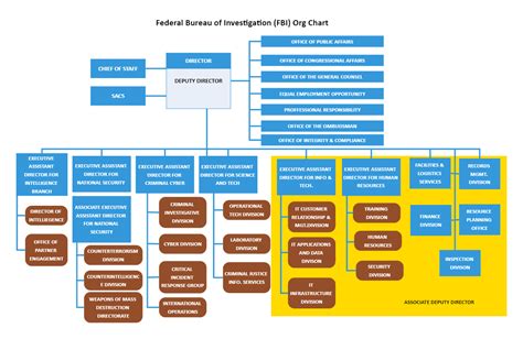 Fbi Organization Chart