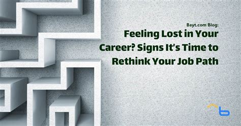 Feeling Lost In Career