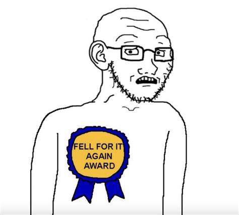 Fell For It Again Award Template