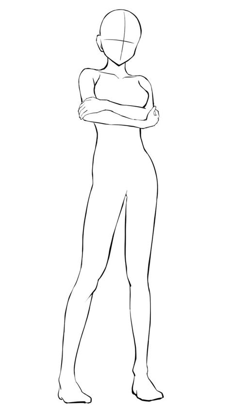 Female Anime Body Template