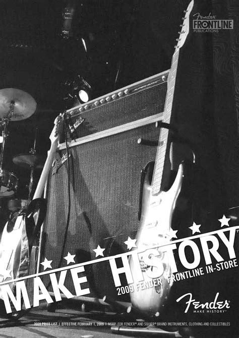 Fender 2009 Catalog