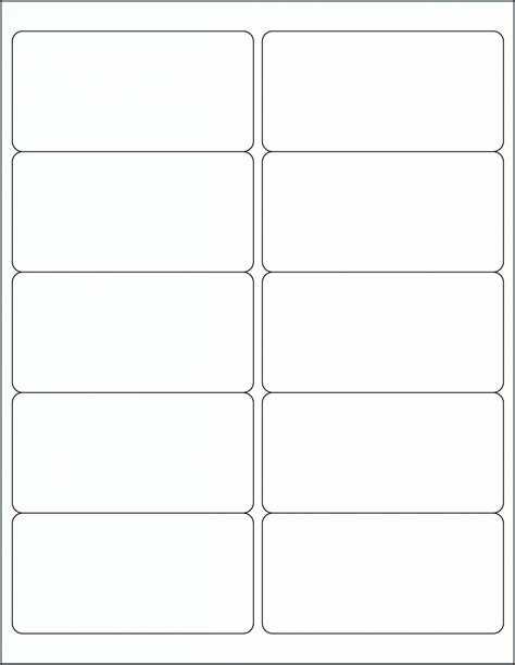 File Cabinet Label Template
